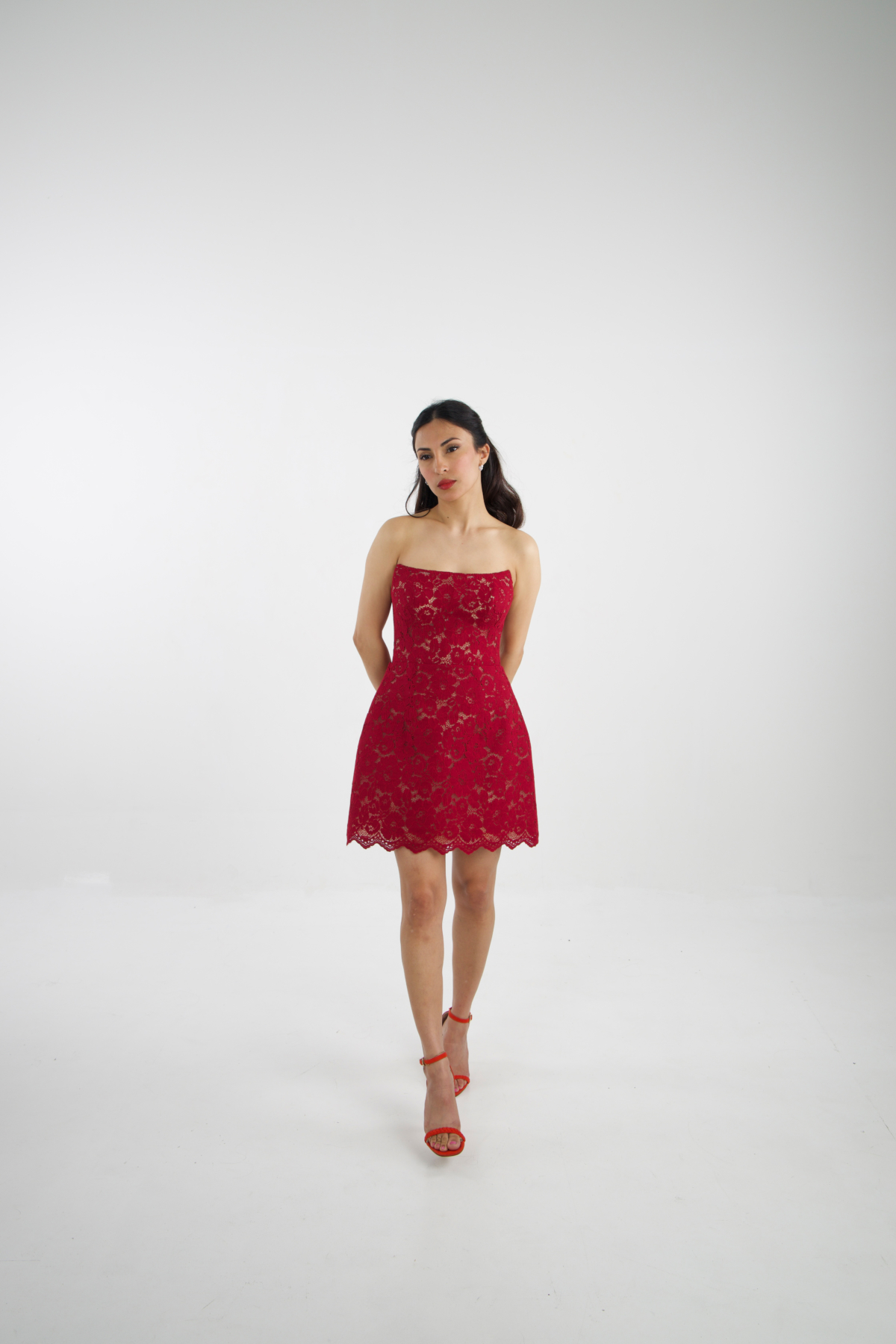 Cocktailkleid Qermez quipure