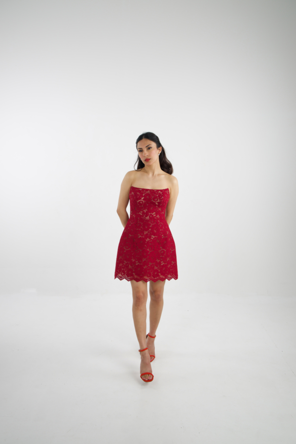 Cocktailkleid Qermez quipure